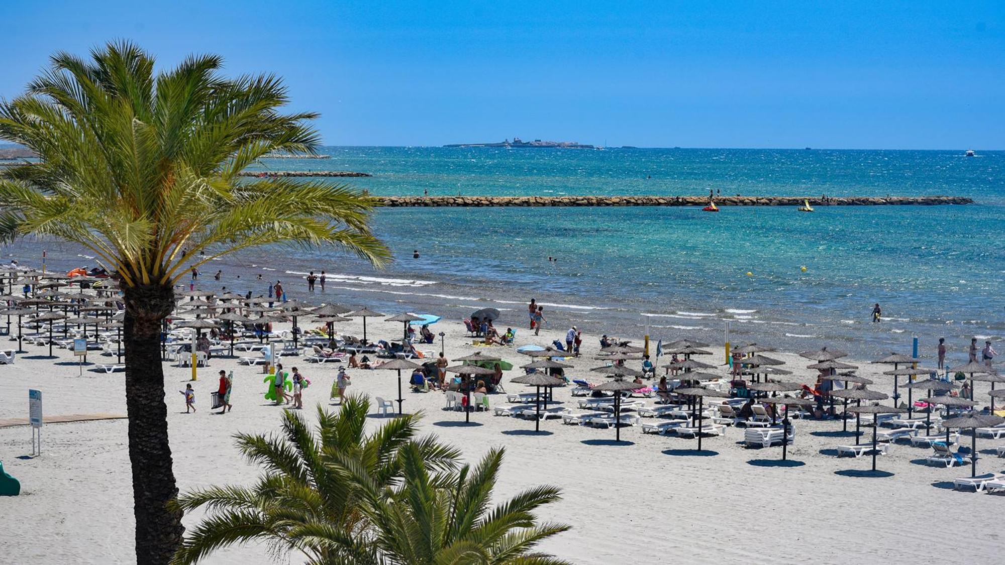 Apartamento Arena Playa Levante Santa Pola Luaran gambar